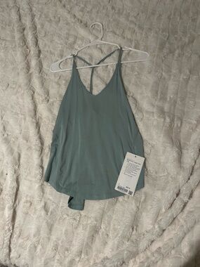 lululemon athletica Sage Green Strappy V-Neck Tank